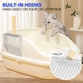 thumbnail image 7 of AFOLOREET Metal Cat Litter Scoop, Stainless Steel Speed Sifter Scooper for Kitty Litter Box - Durable Metal Scoops for Cat Poop, 7 of 7