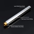 thumbnail image 3 of Mini Universal Handheld Shower Head Brass Chromed Showerhead (Round), 3 of 4