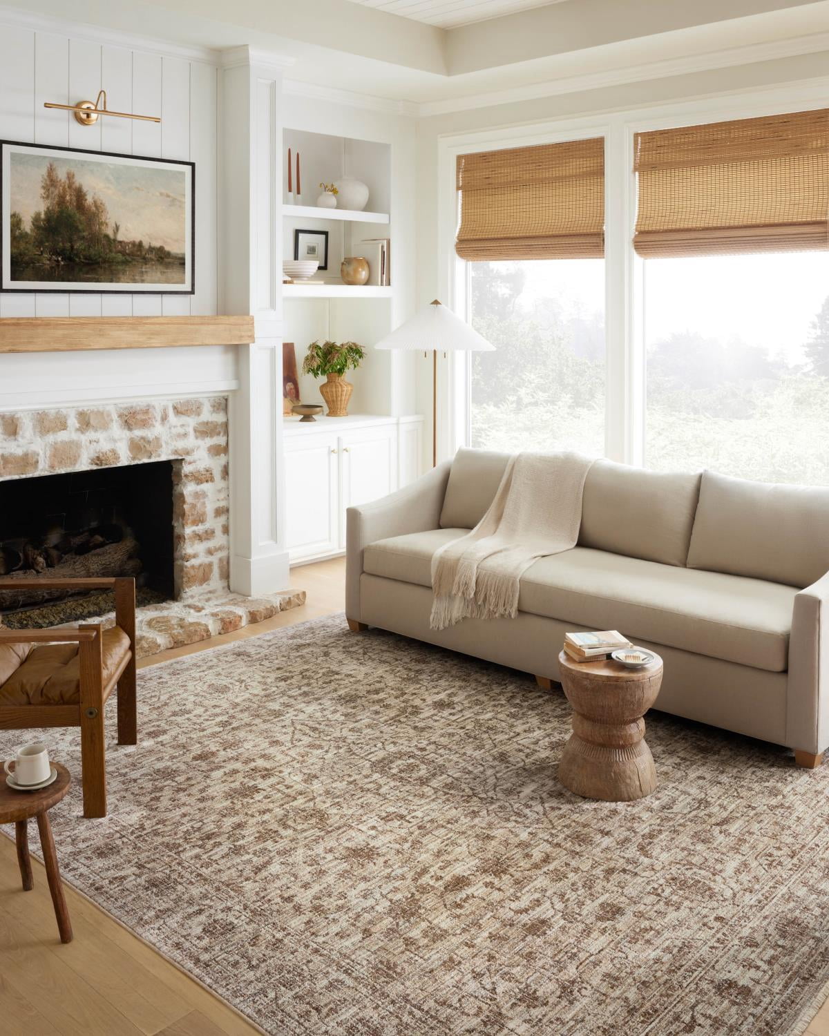 Loloi Sorrento Bark / Natural 11'-6" x 15'-7" Area Rug