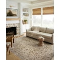 thumbnail image 2 of Loloi II Sorrento Bark / Natural 3'-11" x 3'-11" Round Area Rug, 2 of 7