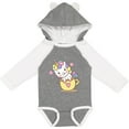 thumbnail image 3 of Inktastic Teacup Unicorn Boys or Girls Long Sleeve Baby Bodysuit, 3 of 5