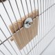 thumbnail image 3 of Perca de espejo de juguete para loro con soporte para jaula, juego de escalera de columpio para pájaros, 3 of 5