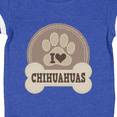 thumbnail image 4 of Inktastic I Love My Chihuahua dog Boys or Girls Baby Bodysuit, 4 of 5