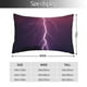 thumbnail image 2 of Balery Thunderstorm Violet Purple Funda de Cojín Estampada, Regalos para Mujeres, Regalos de Amor para Ella, Regalos para Novia o Esposa, Funda de Almohada-20"x30", 2 of 6