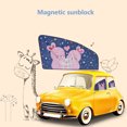thumbnail image 3 of Yazoeia Cartoon Magnetic Car Curtain Adjustable Sun Shade for Baby Children Rabbit Right Window MY320-35955, 3 of 7