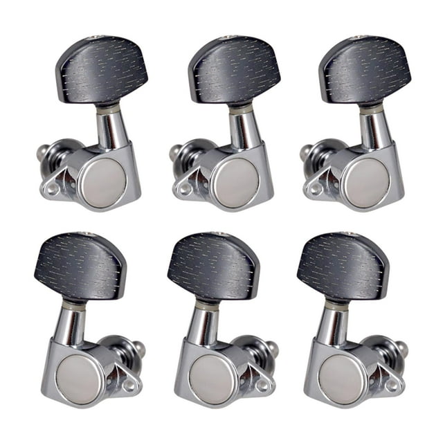 Clavija de Afinación de Guitarra, Afinadores de Cabeza de Máquina, Perilla Cerrada para Accesorios de Guitarra Acústica perfke Clavijas
