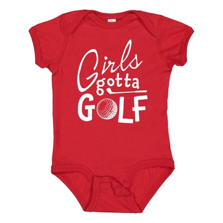 

Inktastic Girls Gotta Golf Gift Baby Girl Bodysuit