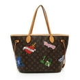 thumbnail image 3 of Pre-Owned Louis Vuitton Limited Edition Monogram Canvas Patches Neverfull MM Tote, 3 of 11