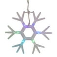 thumbnail image 3 of Kurt Adler Snowflake Icicle Fairy Lights with RGB LED Lights, 3 of 4