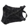 thumbnail image 4 of Paquete de casco de despliegue rápido, bolsa de transporte militar desmontable de tela de nailon para cascos de combate deportivos, color negro CP, 4 of 12