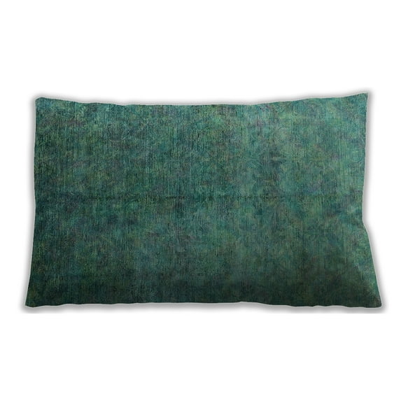 Ahgly Company Indoor Rectangular Mid-Century Modern Lumbar Throw Pillow, 13 inch by 19 inch