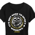 thumbnail image 3 of Star Wars - Its Not Wise Wookie - Women's Short Sleeve Classic Fit Tee, 3 of 5