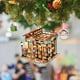 thumbnail image 2 of Book Lover Reading Christmas Book Store Acrylic Ornament, 2 of 2