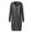 Dark Gray, variant on HONHUZH Winter Clearance Coats for Women Plus Size Long Jacket Popular Sweater Plush Insert Bag Hooded Zipper Windbreaker Coat