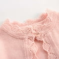 thumbnail image 7 of Utlike Girls Knit Cardigan Sweater Open Front Top For Toddler To Kids Soft Comfortable With Dresses Versatile Tee Size 6 Years-7 Years Pink, 7 of 7