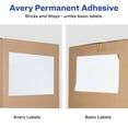 Avery Shipping Labels, 5.5 x 8.5, White, TrueBlock, Inkjet, 20 Labels