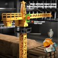 thumbnail image 5 of HUMJUSE Building Toys, Tower Crane Alloy Model Kit, Building Projects Toys, Educational Toys Gifts for Family Friend and Children, 5 of 6