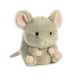 thumbnail image 2 of Ratón de peluche Aurora Round Rolly Pet Frisk Mouse, 12 cm, gris, 2 of 5