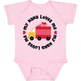 thumbnail image 3 of Inktastic My Nana Loves Me Valentine Boys or Girls Baby Bodysuit, 3 of 5