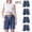 Navy, variant on ITSAME Girls Athletic Shorts 4-Piece(2-11T), Elastic Waist Lightweight Cotton Linen Summer Fashion Casual Shorts Beige 5T