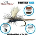 thumbnail image 2 of RoxStar Fly Shop Trophy Trout 24pk | Top Wet & Dry Flies for Trout. | Trout Flies Proven Nationwide to Catch Fish! | Tied in-House Never Outsourced! Proud Partner of Trout Unlimited, 2 of 6
