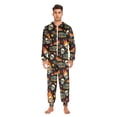 thumbnail image 6 of joogoo Racing Car Skull Fire Unisex Adults Onesies Pajamas Jumpsuits L, 6 of 7