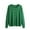 Green, variant on Turilly Womens Solid Round Neck Sweater Jacket Cardigan Round Neck Sweater