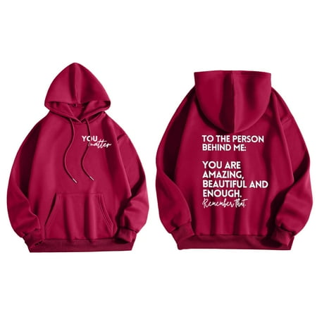 Eashery Women s Sweatshirts Hoodie Zip Long Sleeve Lightweight Sweatshirts Casual Print Sweatshirts Womens Hoodies Zip Up (Red M)