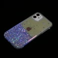 thumbnail image 5 of Luminous Case for iPhone 11, Glow in the Dark Fluorescent Glitter Case for Women Girls, Bling Sparkle Lightweight Slim Shockproof Protective Phone Cover for iPhone 11, Purple, 5 of 6