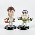 thumbnail image 2 of Toy Story Q versión 10 Woody niño de tres ojos Buzz Lightyear figura dibujos animados animación periféricos adornos de muñecas, 2 of 5