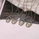 thumbnail image 2 of Collar con letra Az en plata de ley S925 - Código de modelo R: 13692 R, 2 of 4