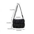 thumbnail image 4 of SIEYIO Puffer Quilted Shoulder Bag For Women Lightweight Nylon Handbag With Soft Underarm Bags Fashionable Crossbody Purse, 4 of 21