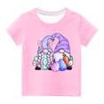 thumbnail image 2 of Edvintorg Kawaii Easter Shirts For Kids 3-14Years Summer Boys Girls Tee Shirts Fashion Printed Round Neck Short Sleeve Tops Children's Clothing On Clearance, 2 of 4