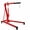 Red Engine Hoist, variant on 2 Ton Engine Hoist 4400LBS Chrome Steel Nano-Electroplated High Load Capacity Cherry Picker for Automobile Repair Workshops, 9T Pneumatic Hydraulic Jack Shop Crane with Industrial Swivel Wheels