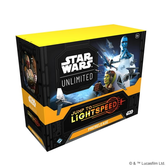 Juego de cartas coleccionables Star Wars: Unlimited Jump to Lightspeed