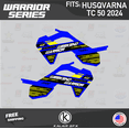 thumbnail image 3 of Kalair GFX Graphics Kit for Husqvarna TC50 (2024) Warrior Series, 3 of 5