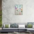 thumbnail image 5 of Farmhouse Bathroom Wall Art Rustic Flowers in Mason Vase Bathroom Wall Decor Farm Floral Pictures Painting Country Butterfly Canvas Artwork Home Decor Framed for Bathroom Bedroom Living Room 12"x16", 5 of 6