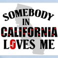 thumbnail image 2 of CafePress - Somebody In California Infant Creeper - Baby Light Bodysuit, Size Newborn - 24 Months, 2 of 4