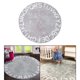 thumbnail image 4 of Alfombra forma forma forma Alfombras para Bebés Alfombril para Guardería Alfombra Grande para Gatear para Alfombras de Piso con de 26 Letras para gris 120cm Yotijar alfombra redonda infantil, 4 of 10