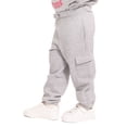 thumbnail image 5 of Wonder Nation Toddler Girls Fleece Cargo Jogger Sweatpants, Sizes 12M-5T, 5 of 7