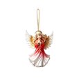 thumbnail image 4 of YingYouFu 8PC Cute Angel Christmas Tree Ornaments Decorations, Xmas Hanging Decoration, Unique Indoor Outdoor for Xmas Tree Home Windows Or Wreath Decor, 4 of 8