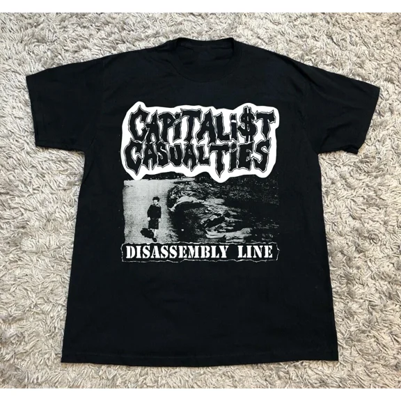 Capitalist Casualties – Disassembly Line Black Size S to 5XL T-Shirt BT212