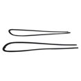 thumbnail image 4 of 2PCS Window Glass Molding RH & LH For HONDA CR-X CRX EF8 1988-1991, 4 of 10