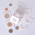 thumbnail image 4 of CHUANK 200pcs Paper Coin Holders Coin Flips for Coin Collection in The Coin Album, 4 of 8