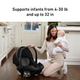thumbnail image 3 of Graco SnugRide SnugFit LX Infant Car Seat, Nash, Blue, 3 of 8