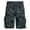 Black, variant on Odeerbi Summer Cargo Shorts for Men Bermuda Shorts Camouflage Work Shorts Mid-waist Multi-pocket Pants 2025 Casual Sports Shorts Dark Gray