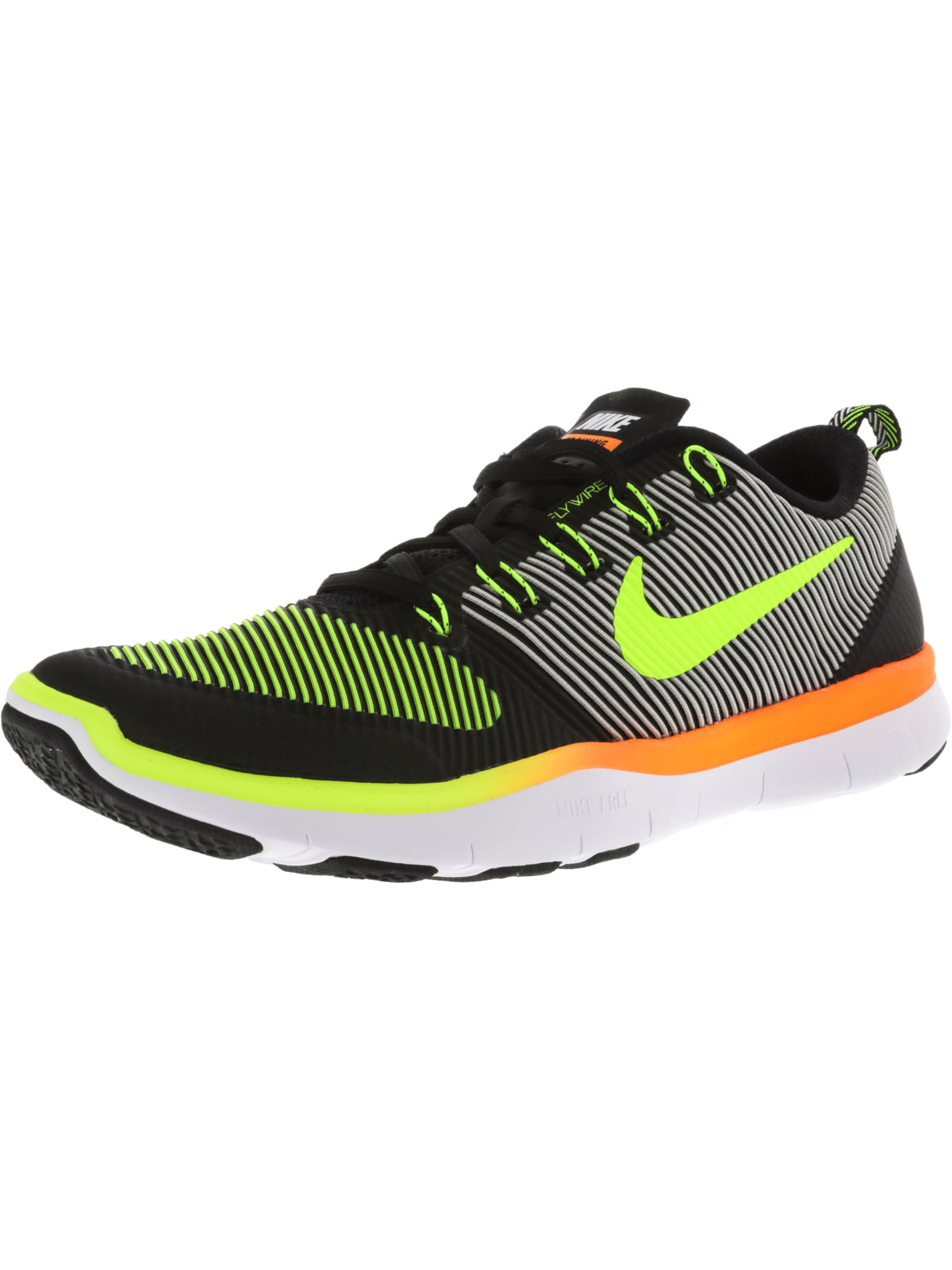 salto Camino Divertidísimo Nike Men's Free Train Versatility Black / Volt Orange Ankle-High Cross  Trainer Shoe - 11M - Walmart.com