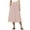 Pink, variant on OSOLU Solid Color Women Full Length Skirt A-Line Umbrella Skirt Mid-Length Skirt Cute Skirts