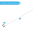thumbnail image 4 of Unique Bargains 1.6M/5.2ft Telescopic Handheld Flagpole,1Set Pointer Stick w Sponge Handle Green, 4 of 8