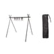 thumbnail image 1 of Greeniant Estante de almacenamiento para acampar, colgador de ropa, estante colgante, herramientas plegables, barbacoa multifuncional, Picnic, carpas Negro/S, 1 of 6